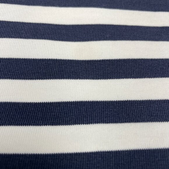 Women's J. CREW Short-Sleeve Striped Cotton Mini Dress- Size Small - Picture 15 of 15